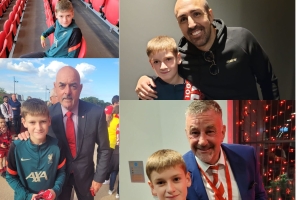 Our junior members attending Anfield up to 4th October 2022
