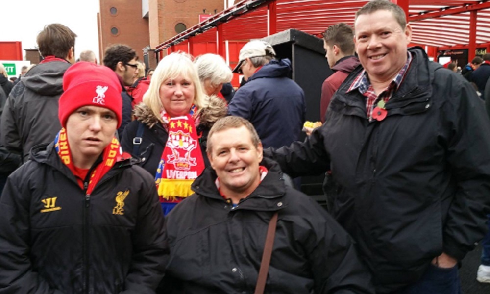 visit to anfield photo